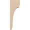 Ekena Millwork 3"W x 6"D x 18"H Thin Legacy Rough Cedar Woodgrain TimberThane Corbel, Primed Tan CORUR03X06X18LGYRCPR - alternate 5